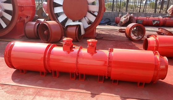 FD系列礦用對旋軸流局部通風機